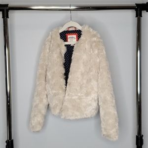 MINI BODEN Girls Faux Fur Jacket